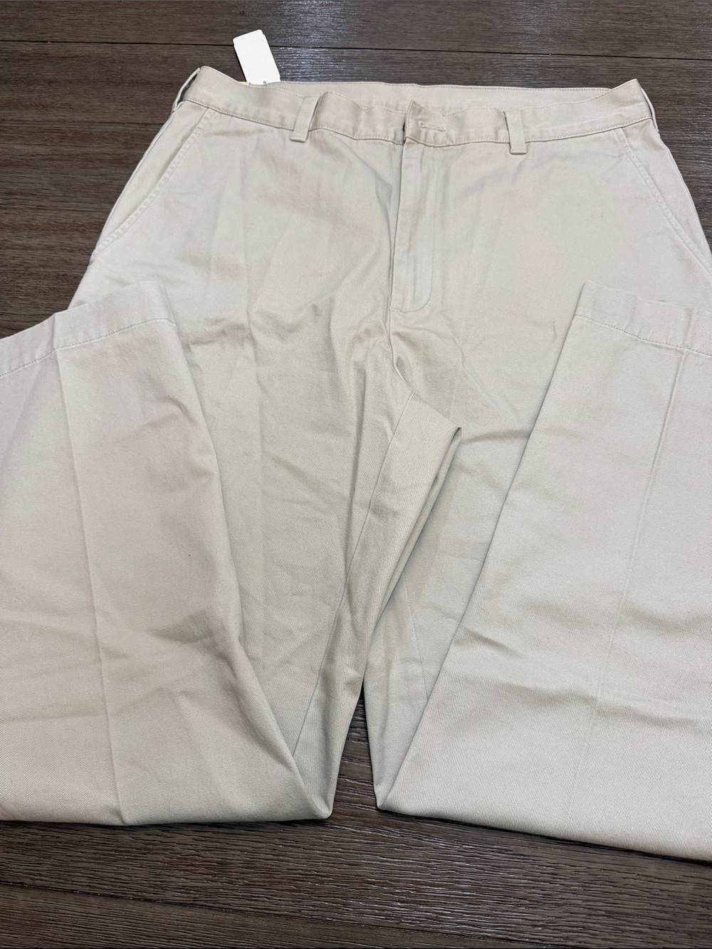 Jos. A. Bank Light Khaki Straight-Leg Chinos